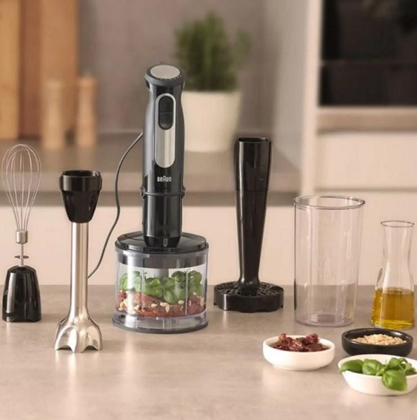 Блендер заглибний Braun MultiQuick 5 Pro MQ55307MBK