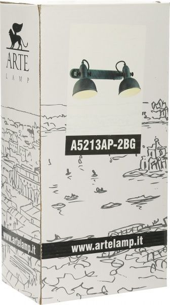 Спот Arte Lamp Martin 2x40 Вт E14 старая медь A5213AP-2BG 