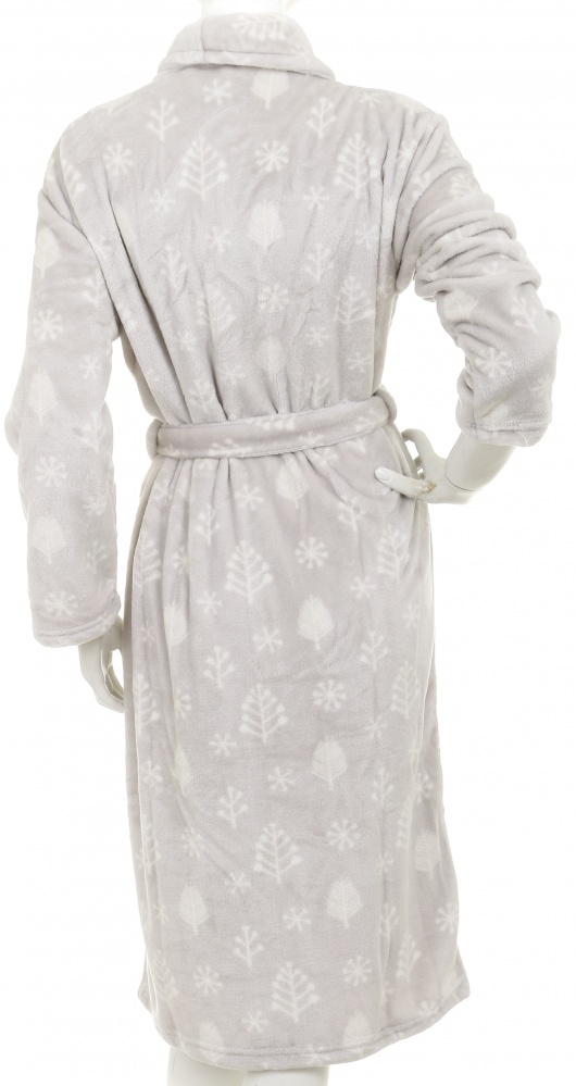 Халат женский La Nuit Home Форест р. XS розовый с рисунком forest-topstar