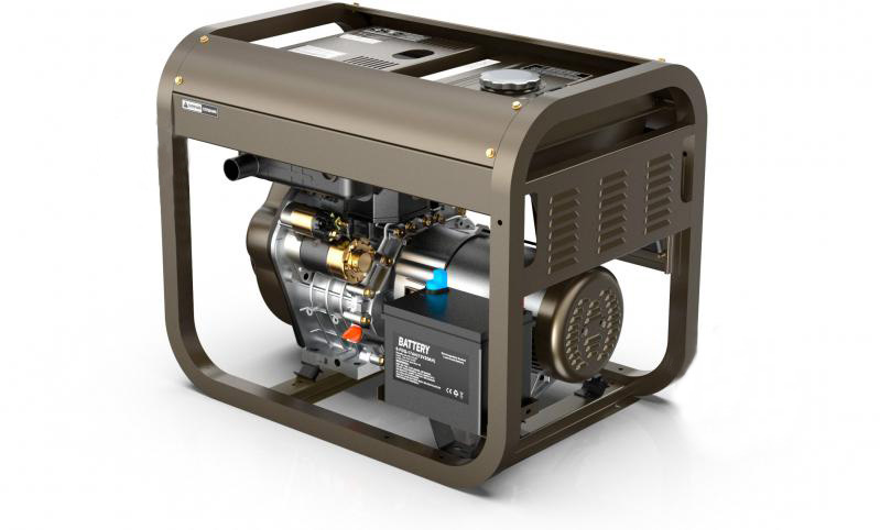 Генератор дизельный Compass 3 кВт 3,3 кВА 3GF-ME