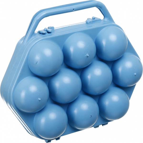 Лоток на 10 яиц пластик красный