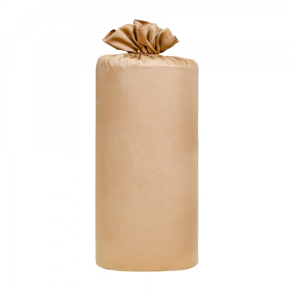 Комплект постільної білизни сімейний бежево-золотий Homeline 