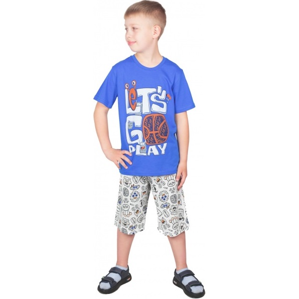 Комплект для хлопчиків Roksana р.92-98 синій №0014/12036 