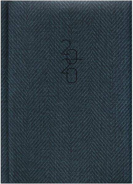 Щоденник 2020 кишеньковий Tweed 73-736 31 80 сірий Brunnen 43193 