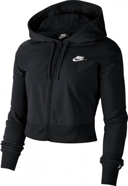 Джемпер Nike W NSW HRTG HOODIE FZ PK CJ2322-010 р. S чорний