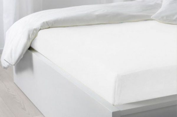 Простынь 220x240 см белый Zastelli 