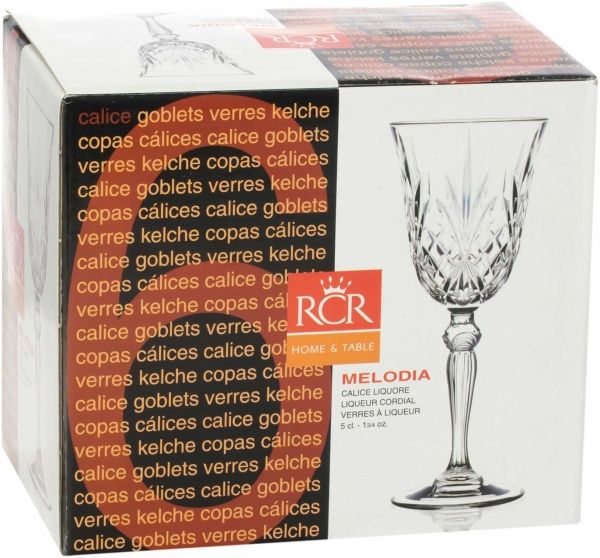 Набор рюмок для ликера Melodia 50 мл 6 шт. RCR