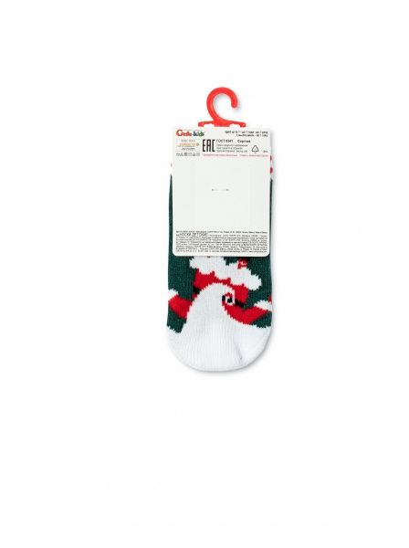 Шкарпетки дитячі Conte-Kids New Year 522 19С-87СП р.13-14 темно-бірюзовий 