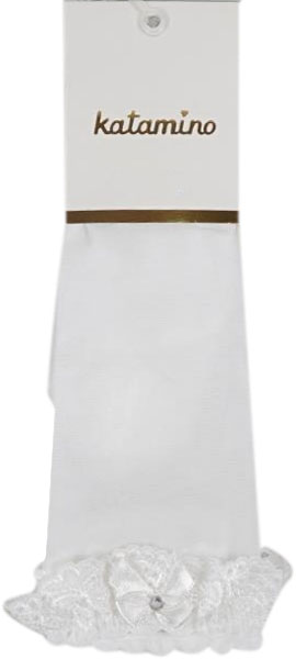 Гольфы детские для девочек KATAMINO K10027 р.9-10 молочный 