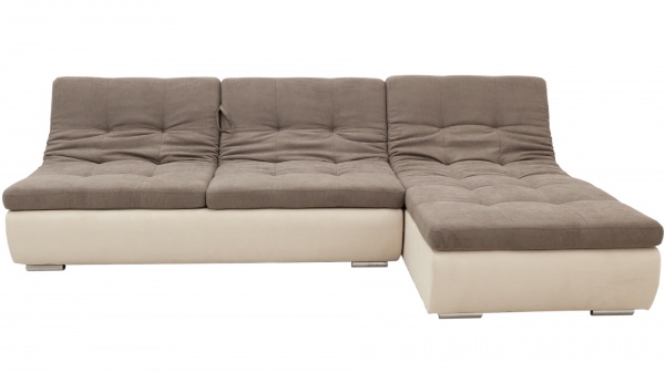 Диван модульний Кедр Сієста з алігатором бежевий 3000x1850x910 мм