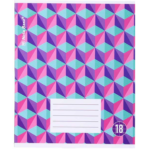 Тетрадь школьная 18 листов в клетку 2_2020 Nota Bene