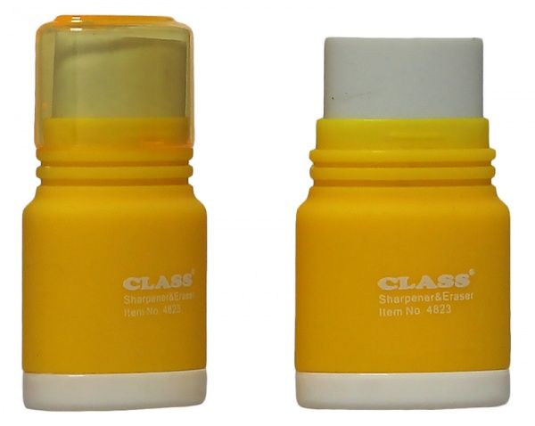 Точилка 4823 с ластиком CLASS
