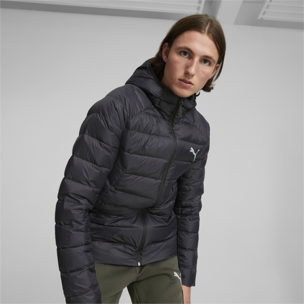Пуховик Puma PACKLITE HOODED DOWN JACKET 84935501 р.S чорний