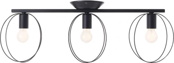 Люстра Vitaluce V4328-1/3PL 3x60 Вт E27 чорний V4328 