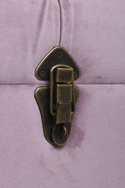 Сундук-пуф Shic B розовый, 82,5х42х47 см велюр 