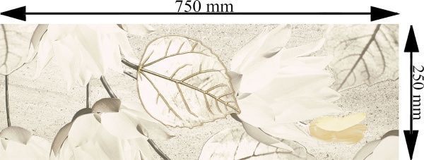 Плитка Ceramika Paradyz MAGNOLIA GRYS INSERTO A 25х75 