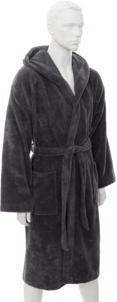 Халат Durutex р. L темно-синий Hooded 