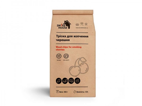 Щепа для копчения Smoke House черешня 350 г