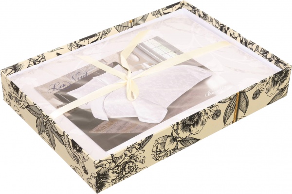 Комплект постільної білизни Barletta 2 білий La Nuit 