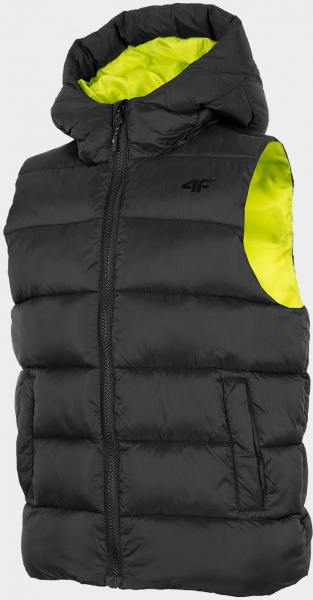 Жилет 4F JACKET JKUMP002 HJZ22-JKUMP002-20S р.140 чорний