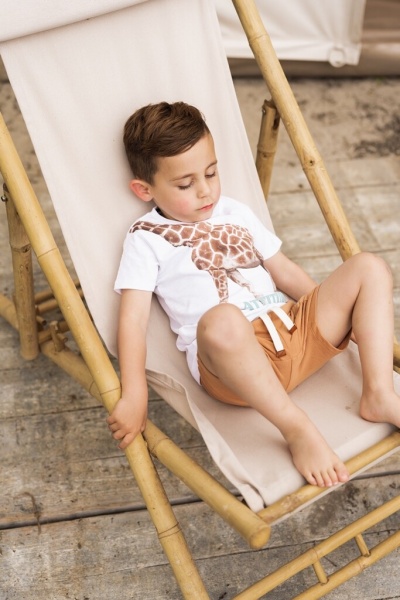 Футболка для хлопчиків Koko Noko р.104 білий із малюнком T46830-37 