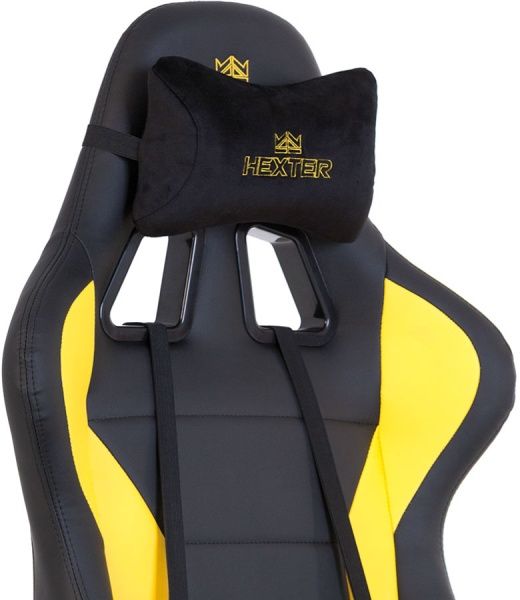 Крісло Hexter ML R1D Tilt PL70 Eco/01 чорно-жовтий 