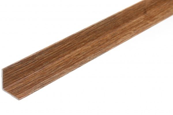 Поріжок П28 КСК Профіль кутовий приховане кріплення 20х20x2700 мм дуб грандсон 