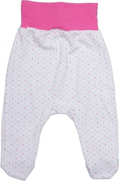 Повзунки для дівчаток Baby Veres Hello Bunny р.74 біло-рожевий 