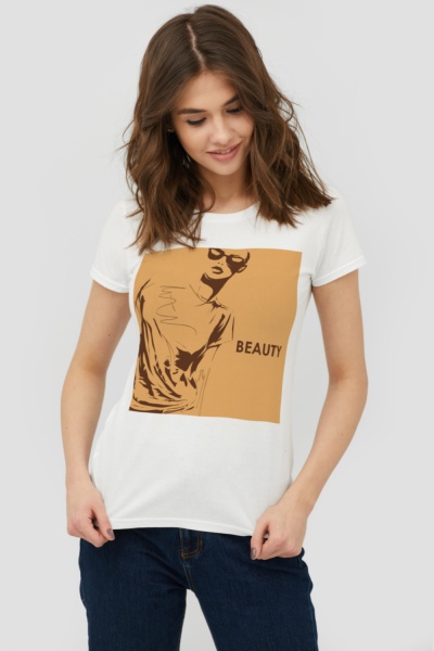 Футболка YAPPI WW1104 р.XL білий