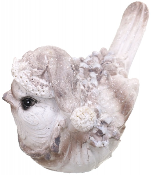 Декоративная фигура в форме птички APF460870 6,5 см 