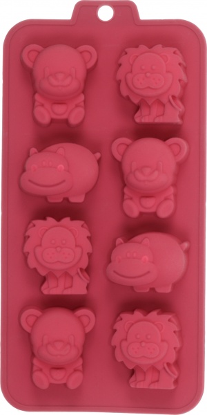 Форма для конфет Magic Ring Зоо на 8 шт бордо Flamberg Smart Kitchen