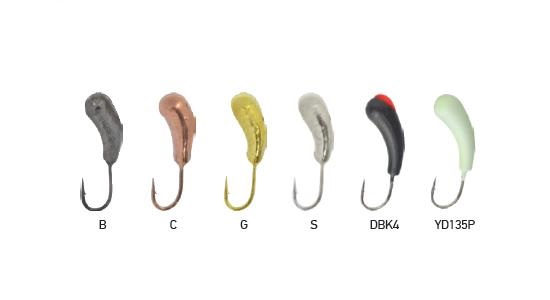 Мормышка Fishing ROI вольфрамовая Уралка с отверстием, 4MM 1,84GR SILVER