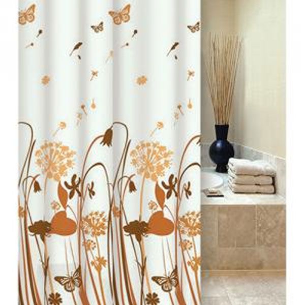 Шторка для ванной VANSTORE Wildflowers