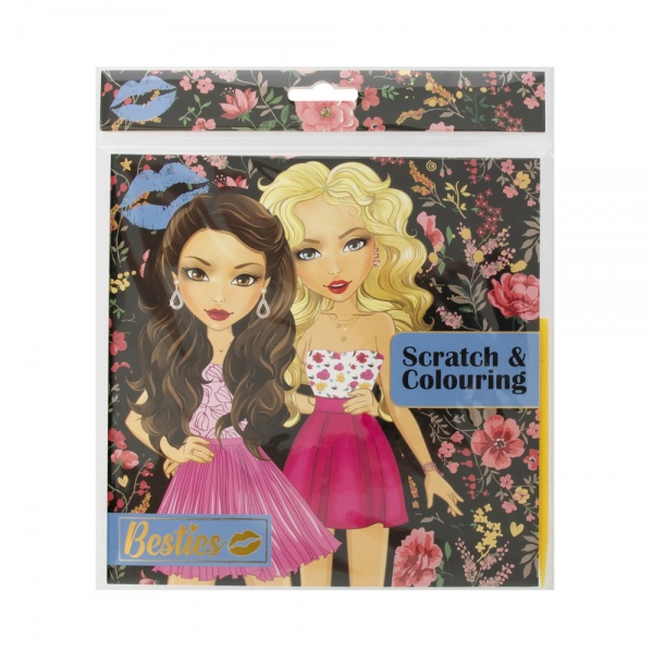 Скретч-раскраска «12 листов 961008»