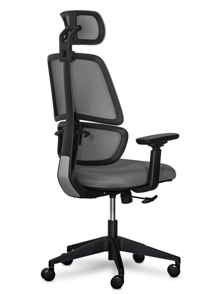 Крісло Mealux Leo Air Dark Grey (Y-543 KBG) сірий