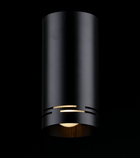 Светильник точечный Luminex 200 8534 60 Вт E27 черный Insert Round 