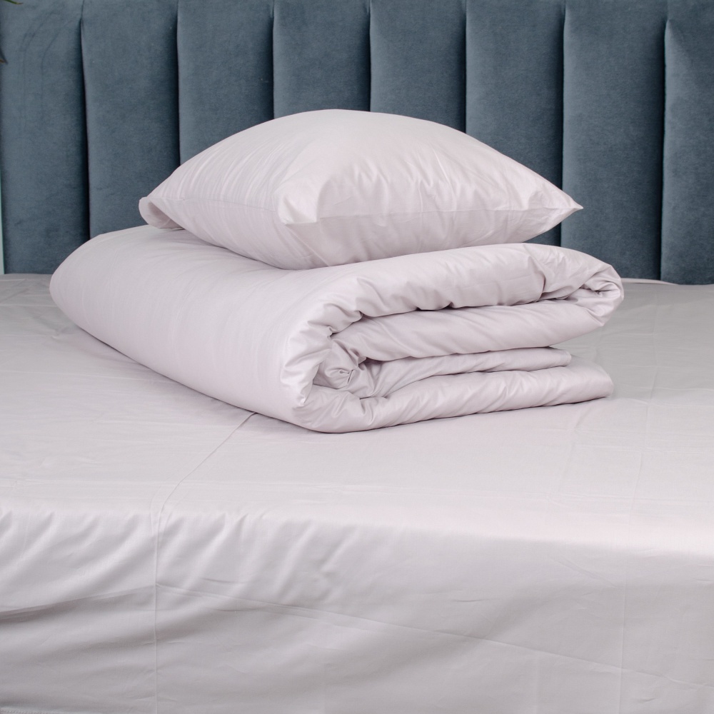 Наволочка Моно поплин 70x70 см пудровый