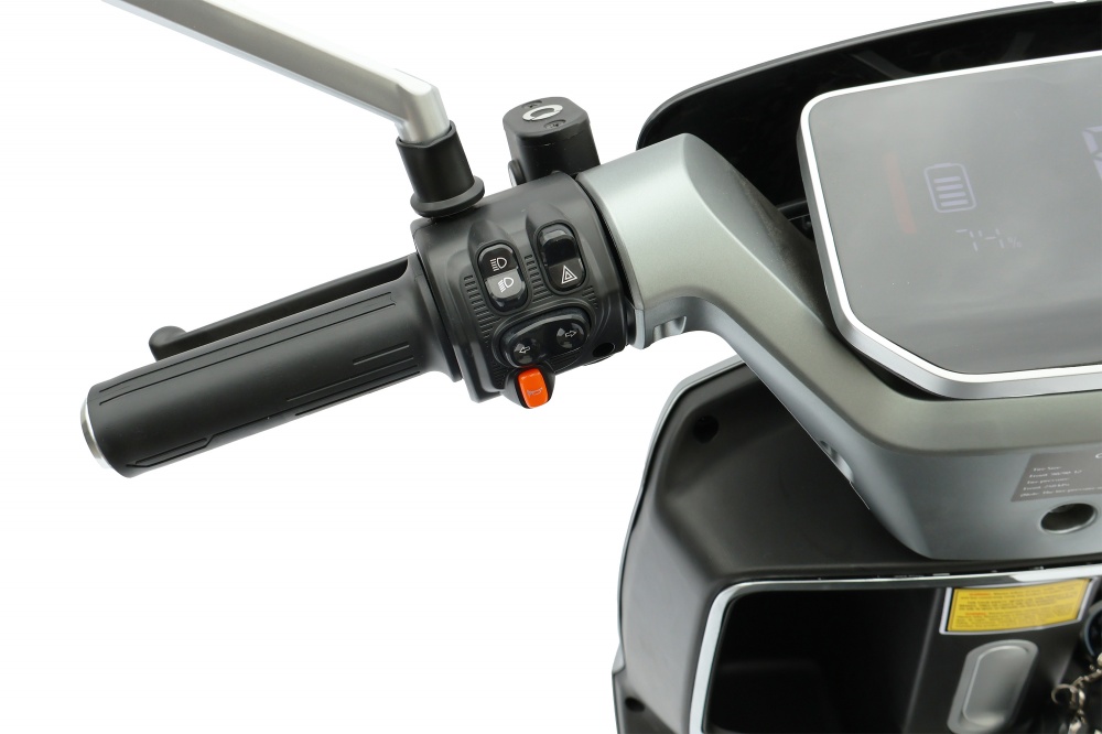 Електроскутер SUNRA K6 (silver), 1500 Вт