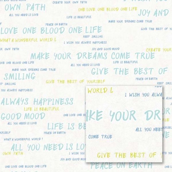 Шпалери зі спіненого вінілу Sintra Modern WALL MESSAGES 356210 0,53x10,05 м 