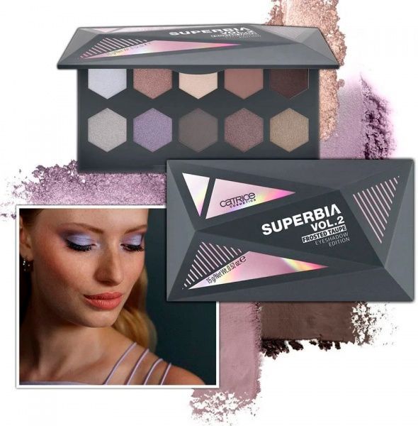 Тіні для повік Catrice Vol. 2 Frosted Taupe Eyeshadow Edition різнокольоровий
