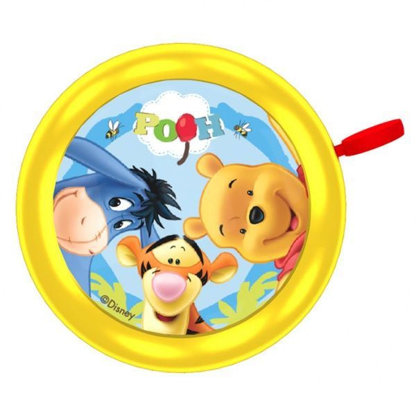 Дзвінок велосипедний 7 Polska Вінні Пух жовтий 9105 