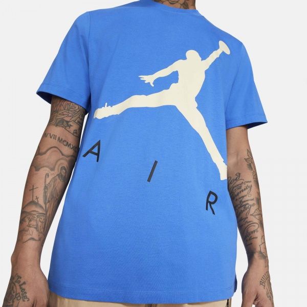 Футболка Nike M J JUMPMAN AIR HBR SS CREW CV3425-403 2XL чорний