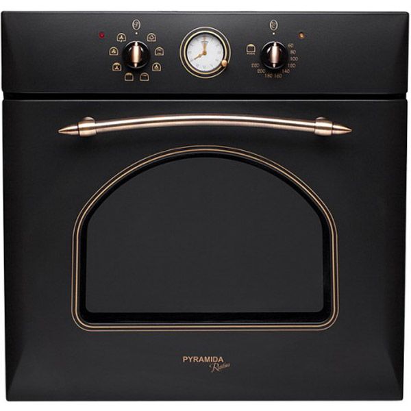 Духовой шкаф электрический Pyramida F 84 ETR black Rustico
