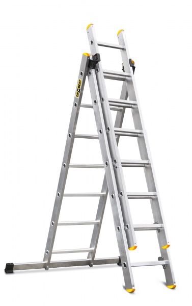 Драбина 3-секційна універсальна Drabest PRO 3х7 (DW3/7-150) 