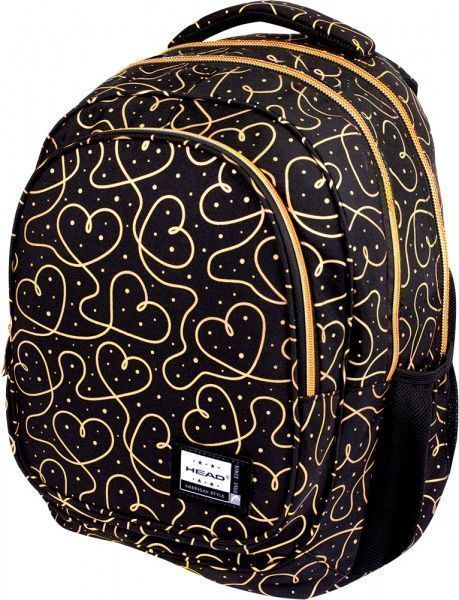 Рюкзак шкільний Head AB300 Golden Hearts