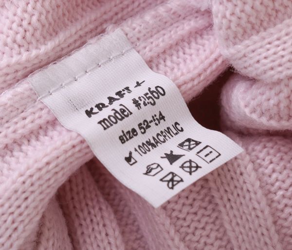 Шапочка дитяча для дівчинки Kraft+ 2560 р.52 рожевий 