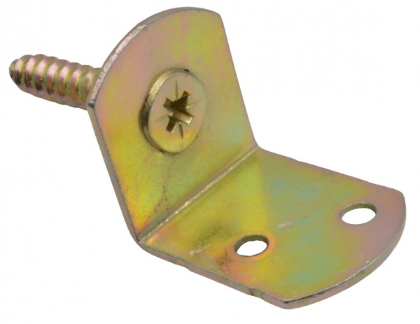 Кронштейн L-образный с шурупом