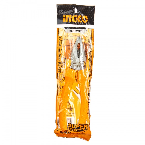 Плоскогубцы INGCO 200 мм Super Select 1 шт. HCP12200