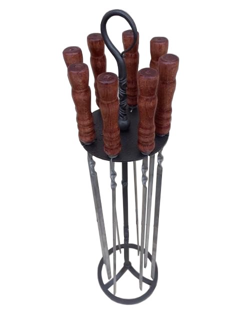 Підставка Явір з шампурами 8 шт.