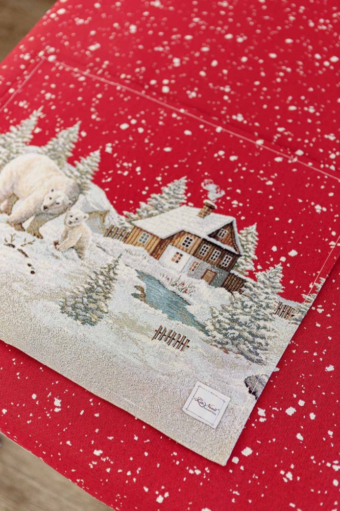 Салфетка декоративная La Nuit Север 34x45 см